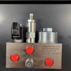 Ventilblok komplet til joystickstyring på 1.0ex minigraver