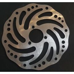 skivebremse til 14" 138mm diameter. center hul 35,5 mm. hul til hul 41mm