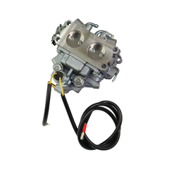 Karburator dobbelt med magnetventil til Loncin LC2V78F motor.