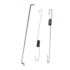 2 fjeder og stang til gasgiver 6,5 HK/ Accelerator spring and rod.