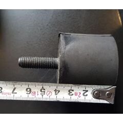 Gummiklods bundplade, og motor 4012, 4515, PC5018, PC5021 samt dæmper håndtag 3610 GL model