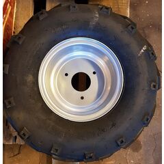 Hjul med fælg til RCG12 og RCG15 Flishugger