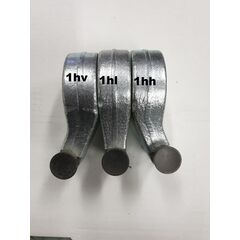 tand incl sæde stub fræser nr 1hl med gevind