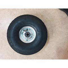 luftgummihjul 4,00x4 komplet med nav max 60 psi