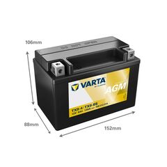Batteri 12V 8 AH Varta. Til HS164 UTV 250 Hisun