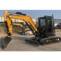 gravmaskine 6000kg, kubota motor med propertionale joystick,