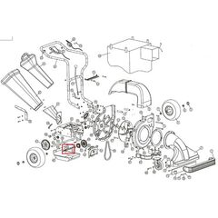 Trækaksel til tandhjul