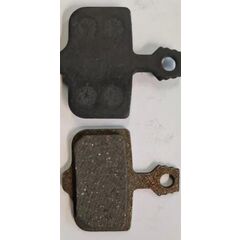 Bremseklodser 1 sæt af 2 stk ovale (firkantet) med tab, til strada P3 1000W bagbremse