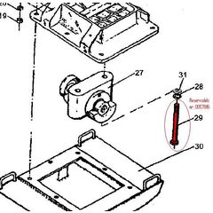 Bolte til vibrationsenhed