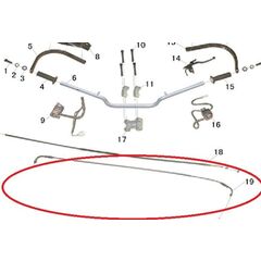 GAS kabel XY200 Offraoder atv