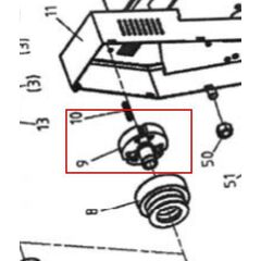 Kobling komplet PTO traktor 16 HK