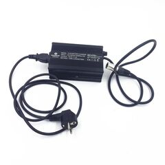 Lader ACID ALU (almindelig syre) batterier ekstra kraftig. til El scooter 36V 3 AH . 3 benet stik.