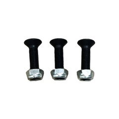 Knivbolte til RCG15. Sæt består af 3 bolte med møtrik. 1 sæt pr kniv.