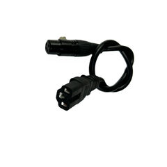 Adapter til lader - Fra XLR stik til IEC C13