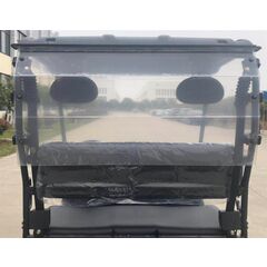 Bagrude til EL UTV Bernards 5 KW. Spændes fast med velcro.