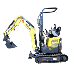 BERNARDS minigraver KUBOTA propertional - 2 skovle+ tiltbar planerskovl