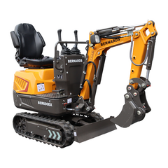 BERNARDS minigraver 10hk 3 skovle inkl. planerskovl.