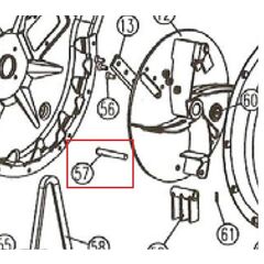 Bolte til slagler pris pr stk.