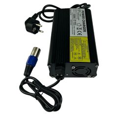 Lader 48V 4 AH - Lithium lader 58,8V - XLR stik - aluminiumhus - scooter - El ATV