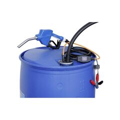 Diesel-ADBlue PUMPE - UDEN GARANTI KUN CVR NR. - CEMO - 12 Volt - med hane -4 Meter slange. Til ADblue Trommel - diesel beholder.