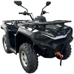 Hisun model 4X4 ATV - 400CC 31HK - T3A traktor - ESP. FARVE SORT