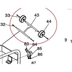 Hjultransport komplet 90kg
