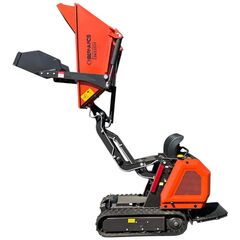 Minidumper Bernards hydraulisk RCD800B B&S14 HK Benzinmotor, hydraulisk højde tip.