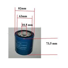 OLIEFILTER KD388 KDE20SS3 KDE13SS kort model