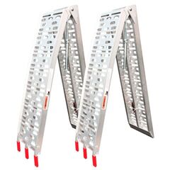 Aluminum ramper UTV, ATV, Havetraktor (2 stk) max. 1360 kg, foldbar