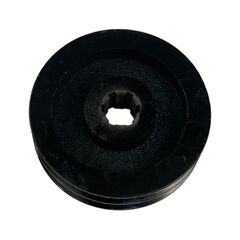 Remhjul 117 x32x ø25 2/ A rem nederste til knivaksel RCG10 med spline. 