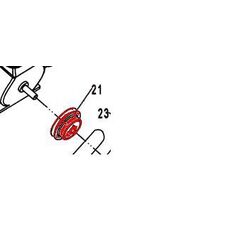 Slyngkobling MS400 diesel 25,4 mm 17 spor. 130mm diameter