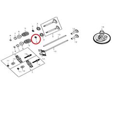 Ventil olie pakning/ Valve oil gasket 1P88F-1P90F-1P92F