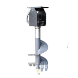 Pælebor hydraulisk vipbar, Dansk produceret, med tilvalg af bor 2,4 meter slanger, uden gaffel beslag.