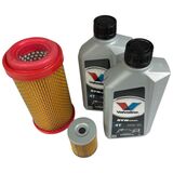 Olie service kit til Hisun's Freelander HS750 UTV 750cc  - 2L olie, 1 stk. oliefilter og 1 stk. luftfilter